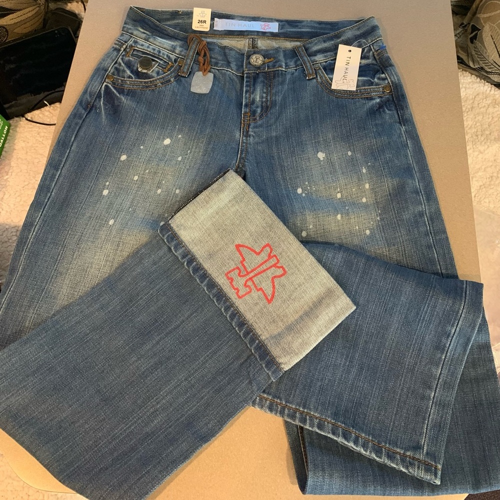 NWT Tin Haul Mini X Boyfriend Jeans Sz 26R